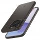 Spigen Thin Fit Case - качествен тънък матиран кейс за iPhone 15 Pro Max (тъмносив) thumbnail 7