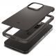 Spigen Thin Fit Case - качествен тънък матиран кейс за iPhone 15 Pro Max (тъмносив) thumbnail 10