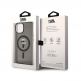 Karl Lagerfeld IML Ikonik MagSafe Case - дизайнерски силиконов кейс с MagSafe за iPhone 15 (черен) thumbnail 7