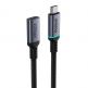 Baseus High Definition Extension Cable USB-C Male to Female 10Gbps - удължителен USB-C кабел (100 см) (черен) thumbnail