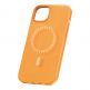 Baseus Fauxther Leather Magnetic Case - кожен кейс с MagSafe за iPhone 15 Plus (оранжев) thumbnail 2