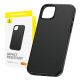 Baseus Fauxther Leather Case - кожен кейс за iPhone 15 Pro (черен) thumbnail