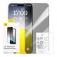 Baseus Diamond Privacy Tempered Glass Film (0.30mm) - калено стъклено защитно покритие с определен ъгъл на виждане за дисплея на iPhone 15 Pro (черен-прозрачен) thumbnail 2