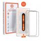Mobile Origin Screen Guard Tempered Glass 2 Pack - 2 броя калени стъклени защитни покрития за дисплея на iPhone 15 Pro (черен-прозрачен) thumbnail