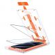Mobile Origin Screen Guard Tempered Glass 2 Pack - 2 броя калени стъклени защитни покрития за дисплея на iPhone 15 Pro (черен-прозрачен) thumbnail 2