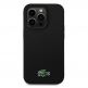 Lacoste Croc Logo Liquid Silicone MagSafe Case - дизайнерски силиконов калъф с MagSafe за iPhone 15 Pro Max (черен)  thumbnail 3