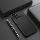Nillkin Qin Book Pro Leather Flip Case - кожен калъф, тип портфейл за iPhone 15 Plus (черен) thumbnail 6