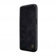 Nillkin Qin Book Pro Leather Flip Case - кожен калъф, тип портфейл за iPhone 15 (черен) thumbnail 2