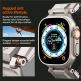 Spigen DuraPro Armor Band - силиконова каишка за Apple Watch 42мм, 44мм, 45мм, 46мм, Ultra 49мм (черен) thumbnail 9