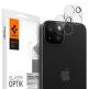 Spigen Optik Lens Protector 2 Pack - комплект 2 броя предпазни стъклени протектора за камерата на iPhone 15, iPhone 15 Plus, iPhone 14, iPhone 14 Plus (прозрачен) thumbnail