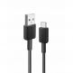 Anker 322 USB-A to USB-C Cable - здрав кабел с въжена оплетка и бързо зареждане за устройства с USB-C (90 см) (черен)  thumbnail