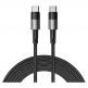 Tech-Protect Ultraboost USB-C to USB-C Cable 100W - USB-C към USB-C кабел за устройства с USB-C порт (300 см) (черен) thumbnail