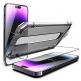Mobile Origin Screen Guard Full Cover Tempered Glass - стъклено защитно покритие за дисплея на iPhone 14 Pro Max (черен-прозрачен) thumbnail 11