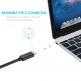 Choetech USB-C to USB-C Cable 60W - здрав кабел с бързо зареждане за устройства с USB-C порт (100 см) (черен) thumbnail 3