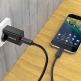 Choetech USB-C to USB-C Cable 60W - здрав кабел с бързо зареждане за устройства с USB-C порт (100 см) (черен) thumbnail 5