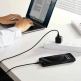 Pitaka Flex Braided USB-C to USB-C Cable 60W - кабел с въжена оплетка и бързо зареждане за устройства с USB-C порт (120 см) (черен) thumbnail 4