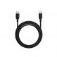 Pitaka Flex Braided USB-C to USB-C Cable 60W - кабел с въжена оплетка и бързо зареждане за устройства с USB-C порт (120 см) (черен) thumbnail 9