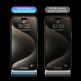 Mobile Origin Privacy Screen Guard Tempered Glass 2 Pack - 2 броя калени стъклени защитни покрития с определен ъгъл на виждане за дисплея на iPhone 15 Pro thumbnail 2
