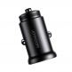 Joyroom Mini Metal Quick Car Charger 30W - зарядно за кола с 2xUSB-C изхода с технология за бързо зареждане (черен) thumbnail 2
