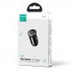 Joyroom Mini Metal Quick Car Charger 30W - зарядно за кола с 2xUSB-C изхода с технология за бързо зареждане (черен) thumbnail 5