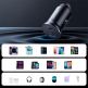 Joyroom Mini Metal Quick Car Charger 30W - зарядно за кола с 2xUSB-C изхода с технология за бързо зареждане (черен) thumbnail 10