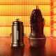 Joyroom Dual USB-A & USB-C Fast Car Charger 30W - зарядно за кола с USB-A и USB-C изходи и технология за бързо зареждане (черен) thumbnail 9