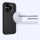Nillkin LensWing Magnetic Hard Case - силиконов (TPU) калъф с MagSafe и поставка за iPhone 15 Pro Max (черен) thumbnail 3