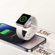 Joyroom 2-in-1 Lightning and Apple Watch Cable (150 cm) (white) - USB-C кабел с Ligthning конектор и конектор за зареждане на Apple Watch (150 см) (бял) thumbnail 3