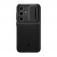 Spigen Optik Armor Case - тънък качествен силиконов (TPU) калъф с капак за камерата за Samsung Galaxy S24 (черен) thumbnail 3