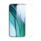 Baseus Crystal Dust Proof Full Coverag Tempered Glass (SGBL160202) - стъклено защитно покритие за целия дисплей на iPhone 14 Plus, iPhone 13 Pro Max (прозрачен) thumbnail 2