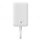 Baseus Magnetic Mini Wireless Charging Power Bank 10000 mAh 30W (P1002210B223) - преносима външна батерия с USB-C порт и безжично зареждане с MagSafe (бял)  thumbnail 8
