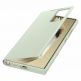 Samsung S-View Wallet Cover EF-ZS928CBEGWW - оригинален калъф, през който виждате информация от дисплея за Samsung Galaxy S24 Ultra (зелен) thumbnail 3