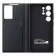 Samsung S-View Wallet Cover EF-ZS928CBEGWW - оригинален калъф, през който виждате информация от дисплея за Samsung Galaxy S24 Ultra (черен) thumbnail 4