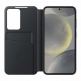Samsung S-View Wallet Cover EF-ZS921CBEGWW - оригинален калъф, през който виждате информация от дисплея за Samsung Galaxy S24 (черен) thumbnail 2