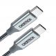Choetech USB-C to USB-C Fast Charging Cable 100W - USB-C към USB-C кабел за устройства с USB-C порт (180 см) (черен) thumbnail 3