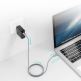 Choetech USB-C to USB-C Fast Charging Cable 100W - USB-C към USB-C кабел за устройства с USB-C порт (180 см) (черен) thumbnail 7