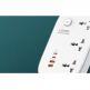 LDNIO GaN Desktop Power Strip With USB-C Hub 65W - разклонител с 3 AC изхода и вградени 2хUSB-C и 2хUSB-A изхода за мобилни устройства (бял) thumbnail 8