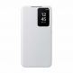 Samsung S-View Wallet Cover EF-ZS921CWEGWW - оригинален калъф, през който виждате информация от дисплея за Samsung Galaxy S24 (бял) thumbnail