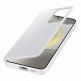 Samsung S-View Wallet Cover EF-ZS921CWEGWW - оригинален калъф, през който виждате информация от дисплея за Samsung Galaxy S24 (бял) thumbnail 4