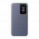 Samsung S-View Wallet Cover EF-ZS921CVEGWW - оригинален калъф, през който виждате информация от дисплея за Samsung Galaxy S24 (лилав) thumbnail