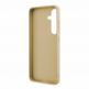 Guess Glitter Flakes Metal Logo Case - хибриден удароустойчив кейс за Samsung Galaxy S24 (златист) thumbnail 6
