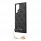 Guess PU 4G Charms Collection Leather Hard Case - дизайнерски кожен кейс за Samsung Galaxy S24 Ultra (сив) thumbnail 5
