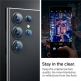 Spigen Optik.tR EZ Fit Tempered Glass 2 Pack - 2 комплекта предпазни стъклени лещи за камерата на Samsung Galaxy S24 Ultra (черен) thumbnail 7