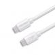 LMP USB-C to USB-C Cable 100W - USB-C към USB-C кабел за устройства с USB-C порт (200 см) (бял) thumbnail 3