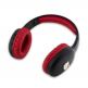 Hello Kitty Bicolor Kitty Metal Head Logo Bluetooth Headphones - безжични блутут слушалки с микрофон за мобилни устройства (черен) thumbnail 2