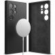 Ringke Liquid Silicone Magnetic Case - силиконов (TPU) калъф с MagSafe за Samsung Galaxy S24 Ultra (черен) thumbnail 2