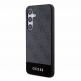 Guess PU 4G Stripe Leather Hard Case - дизайнерски кожен кейс за Samsung Galaxy S24 (сив) thumbnail 2