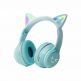 Catear CA-042 BT Kids Wireless On-Ear Headphones - безжични блутут слушалки, подходящи за деца (светлосин) thumbnail