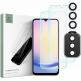 Tech-Protect Supreme Protection Set - комплект 2 броя стъклено защитно покритие за дисплея и стъклено защитно покритие за камерата на Samsung Galaxy A25 5G (прозрачен) thumbnail