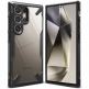 Ringke Fusion-X Case - хибриден удароустойчив кейс за Samsung Galaxy S24 Ultra (черен-прозрачен) thumbnail